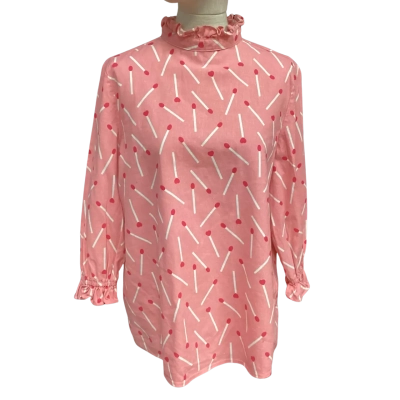 Jericho Road Womens  Size 10 3/4 Sleeve Top Pink  
