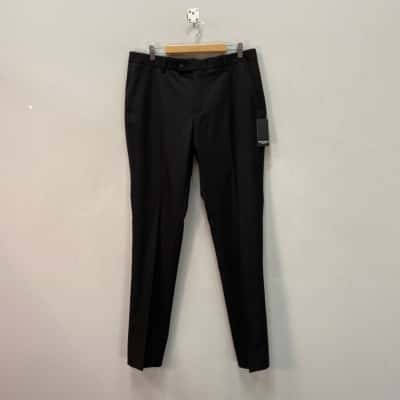 Connor Mens  Size 34 Skinny Leg Stretch Pants Black  