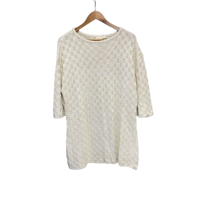 VRG GRL Womens  Size M Long Jumper Beige / Cream 