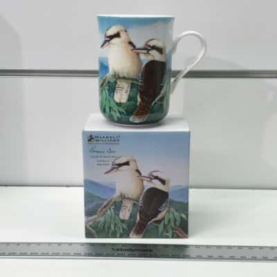 Maxwell Williams Katherine Castle Birds Of Australia Kookaburra Mug PreOwned As New 