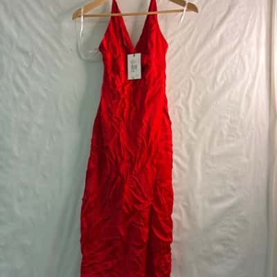 Bardot Womens  Size 6 Babydoll Dress / Bridesmaid Dress / Cocktail Dress / Formal Dress Red 