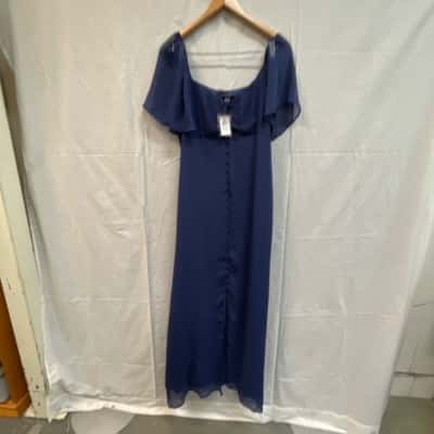 Dotti Womens  Size 14 Blue long dress