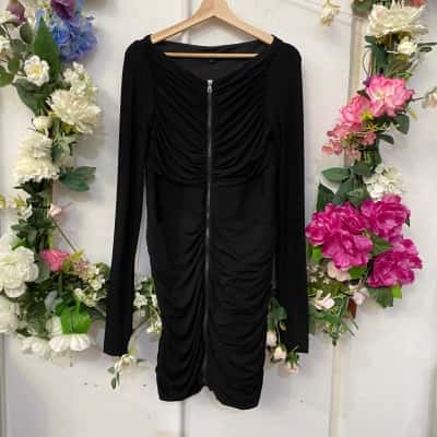 rag & bone Womens  Size 8 Bodycon Dress Black  