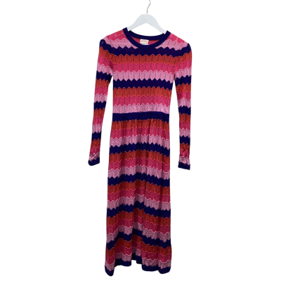 Gorman Size 6 Fun and Vibrant Long Sleeve Dress