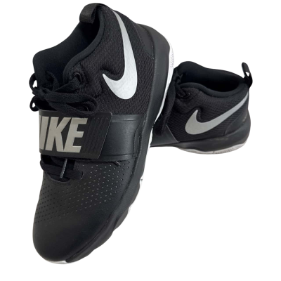 Nike Kids D8 Black  / Silver Basketball boots