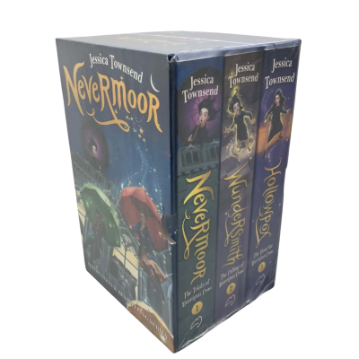 The international bestselling series ‘Nevermoore’, by Jessica Townsend. A collection of three books. 