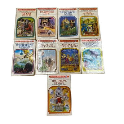 9 x Choose Your Own Adventure Books by Edward Packard
