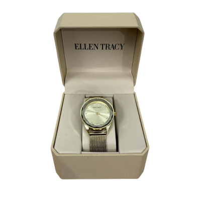 Ellen Tracy Gold Tone Watch