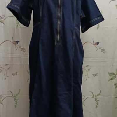 Serafina Womens  Size 18 Short Sleeve Dress  Blue 