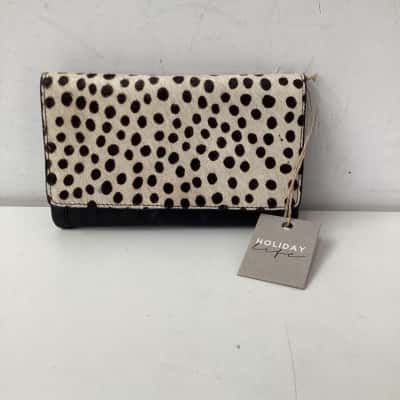  Holiday life  Clutch Animal print / Black  
