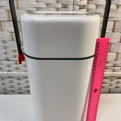 VINTAGE RETRO DECOR WHITE TWIN BOTTLE WINE COOLER