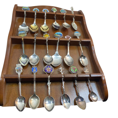 18 Silver Teaspoons 