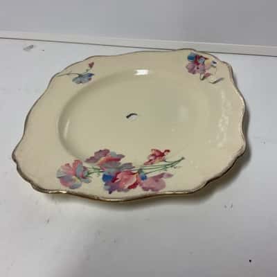 Vintage j And G  meakin sunshine sweet pea square plate