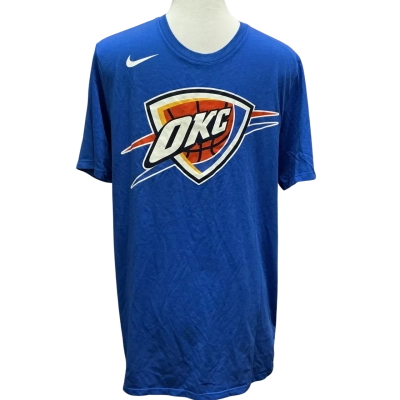 The Nike Tree Mens  Size M Short Sleeve Shirt Blue 
