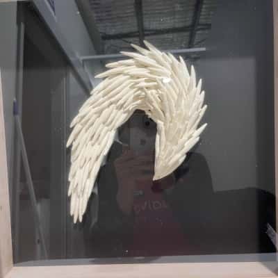 Paper clay sculpture after Graham Hay