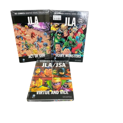 Eaglemoss DC Comics Graphic Novel Collection Hardcover Books (Sealed) x 3 Bundle - Pack 3