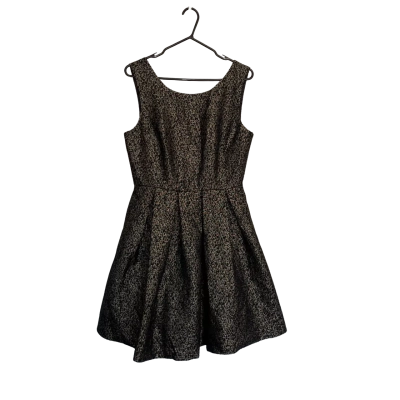 Portmans Womens  Size 12 Party Dress Black  / Gold 
