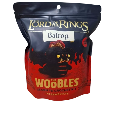 The Woobles Lord of the Rings Balrog Learn to Crochet Kit 
