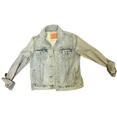 Levis Womens  Size L Denim Jacket Blue 