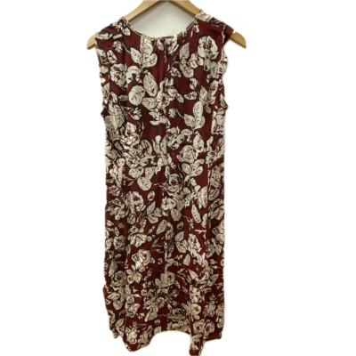 Maxmara Womens Dress Size 12 Beige / Red 