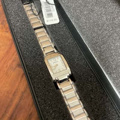  Women’s BNIB Alta Linea Silver Ladies Watch Stainless Steel Timeless Piece Wristwatch Birthday Gift 