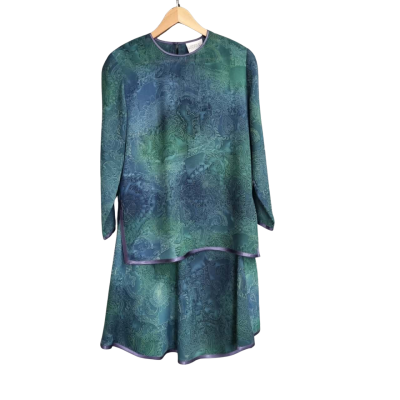 Maggie Shepherd Womens Size 14 Green / Multicoloured 