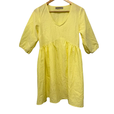  Soul Sparrow Womens  Size S Yellow Dress 