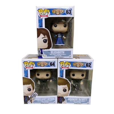 Funko Pop Bioshock Infinite Booker DeWitt & Elizabeth Figures