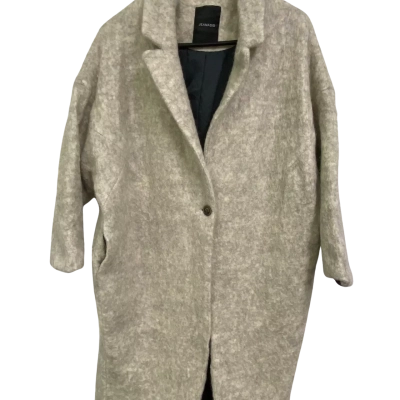  Womens  Size 12 / 14 Winter Coat Grey vintage