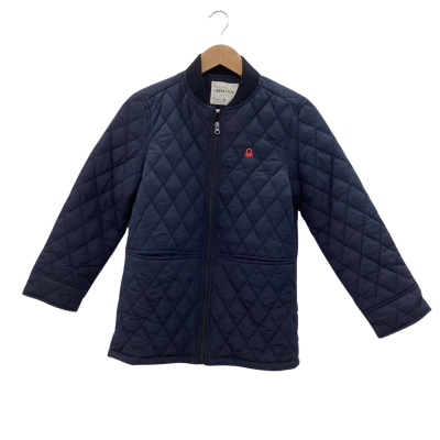 United Colors Of Benetton Kids  Size 12 Jacket Navy Blue 