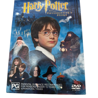 Harry Potter DVD 2001 Harry Potter and the Philosopher's Stone