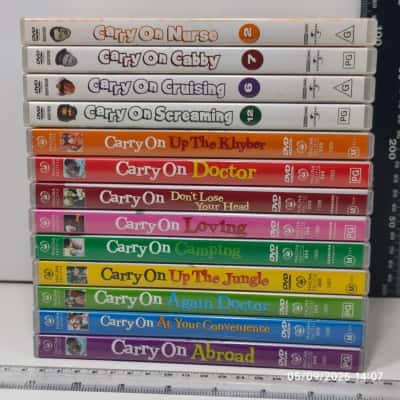 13 pcs Carry On DVD Bundle 