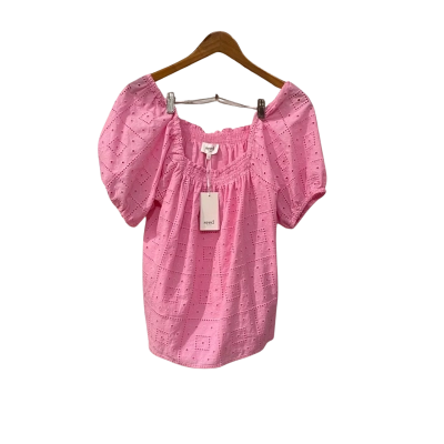 Seed Heritage Womens  Size 12 Short Sleeve Top Pink  