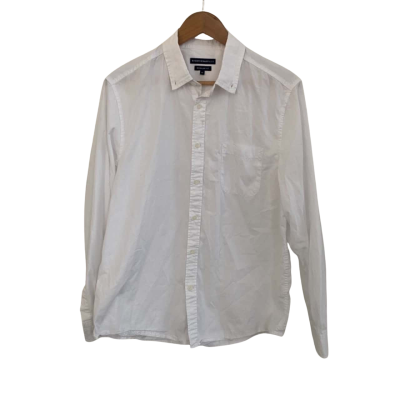 Sportscraft Mens  Size M Long Sleeve Shirt White 