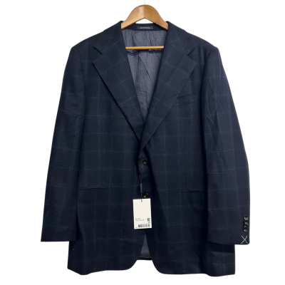 BNWT Suit Supply Mens Navy Blue Suit Jacket 
