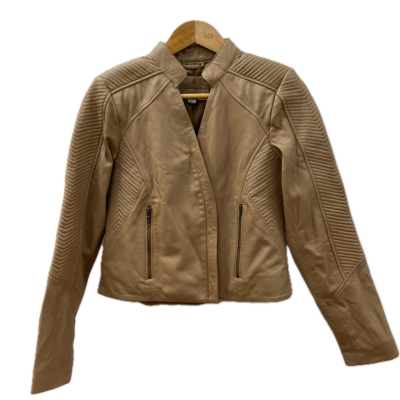 Once/Was Womens  Size 1 Brown Jacket 