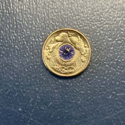 2024 $2 Australian ‘War Animals Remembrance’ Purple Poppy Coin