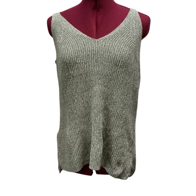 Country Road Womens  Size L Singlet Top Olive / White 