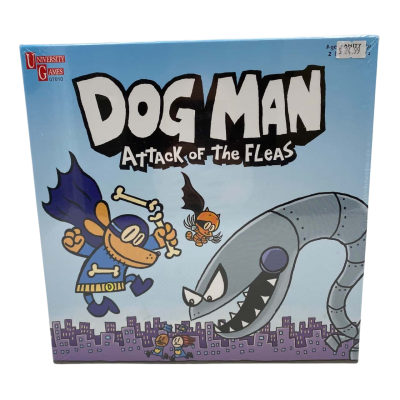 Dog Man Attack of the Fleas Board Game 