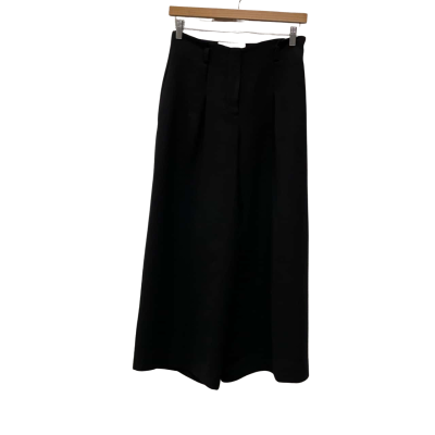 Veronica Maine Womens  Size 8 Wide Leg Pants Black  