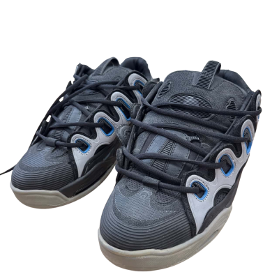 Osiris Mens  Size 11 Black/Blue/Grey Trainer Shoes 