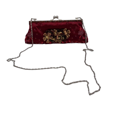Vintage Beaded Clutch Bag 30x10cm SHWP