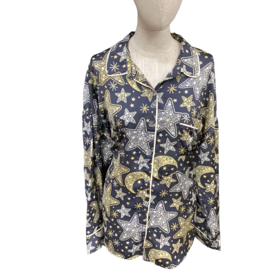 Peter Alexander Womens  Size L Pyjamas Blue With Stars 