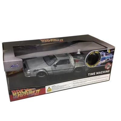 BNIB Back to the Future //  Time Machine Die Cast Car 