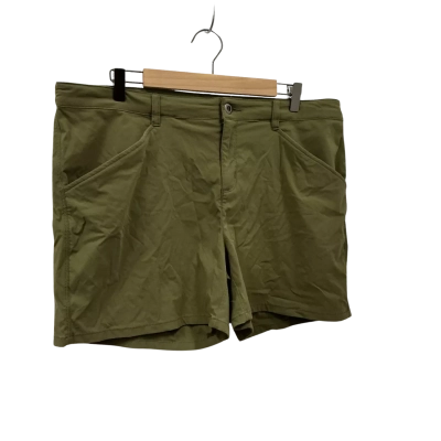 Patagonia Womens  Size 16 Khaki Hiking Shorts 