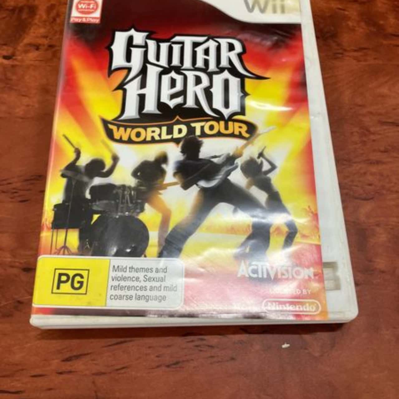 WII GUITAR HERO 3 III Legends Of Rock With Guitar En Boite - Wii EUR 45