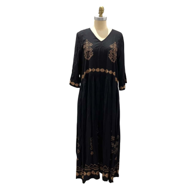 Taking Shape Womens  Size 16 Long Sleeve Dress / Maxi Dress Black  