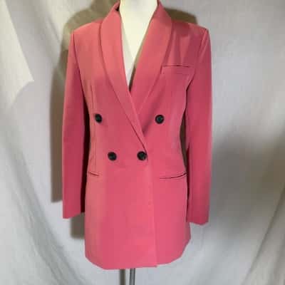 Stradivarius  Size M Blazer Dress Pink  