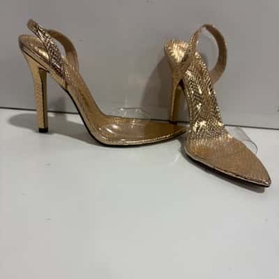  Womens  Size 39 Gold / Rose Gold 