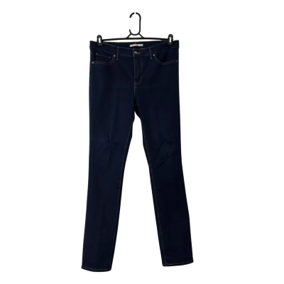 Levi Strauss & Co. Womens 312 Shaping Slim Jeans Size 32 Navy Blue 